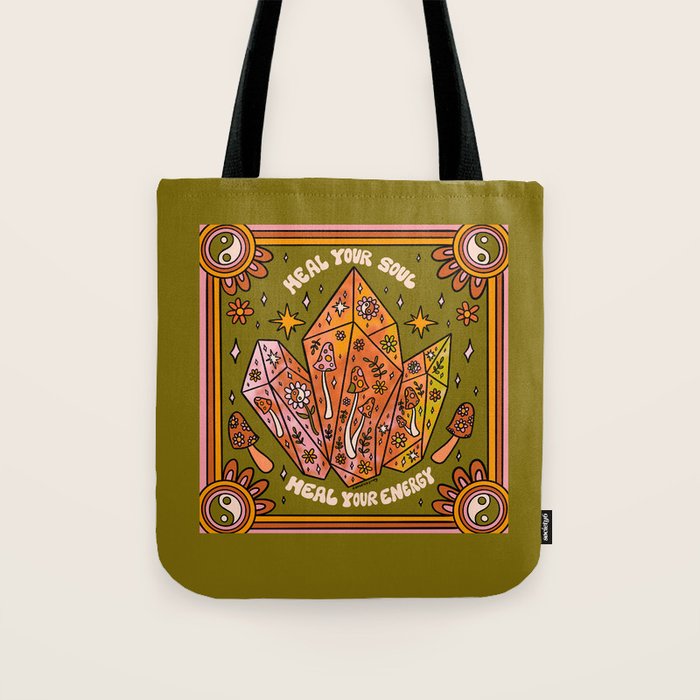 Heal Your Soul Tote Bag Gallery Image 1