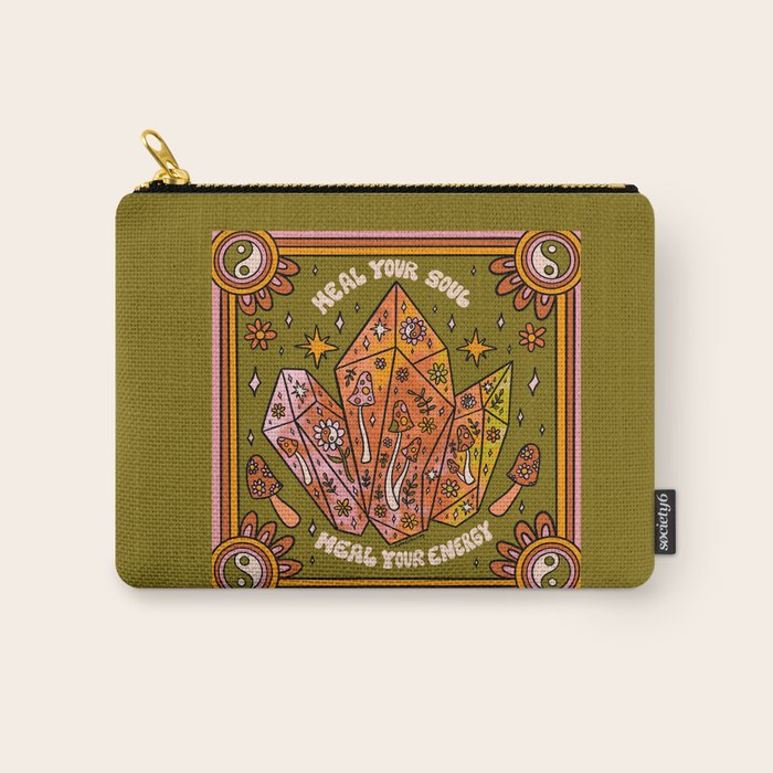 Heal Your Soul Carry All Pouch Gallery Image 1