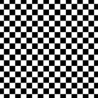 Check VIII - Black â Checkerboard Print Coffee Mug Gallery Image 2
