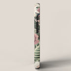Vintage & Shabby Chic - Sepia Pink Tropical Bird Summer Garden iPhone Case Gallery Image 2