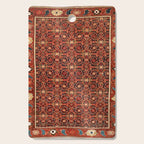 Malayer  Antique West Persian Rug Print Cutting Board Gallery Image 1