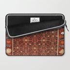 Malayer  Antique West Persian Rug Print Laptop Sleeve Gallery Image 2