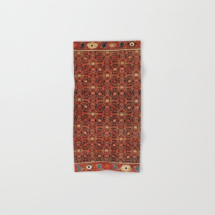 Malayer  Antique West Persian Rug Print Bath Towel Gallery Image 1