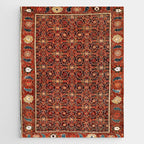 Malayer  Antique West Persian Rug Print Jigsaw Puzzle Gallery Image 1