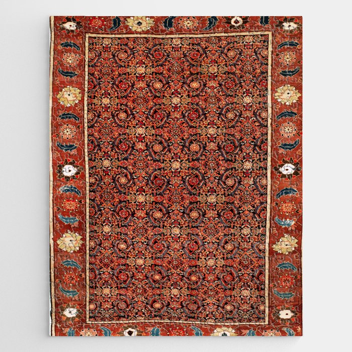 Malayer  Antique West Persian Rug Print Jigsaw Puzzle Gallery Image 1