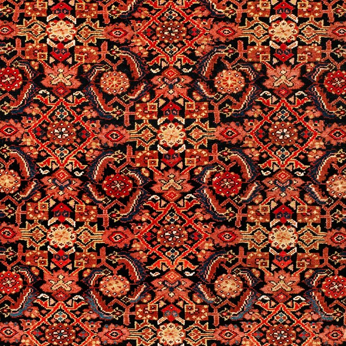 Malayer  Antique West Persian Rug Print Coffee Mug Gallery Image 2