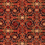 Malayer  Antique West Persian Rug Print Coffee Mug Gallery Image 2