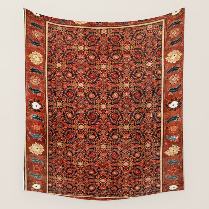 Malayer  Antique West Persian Rug Print Wall Tapestry Gallery Image 4