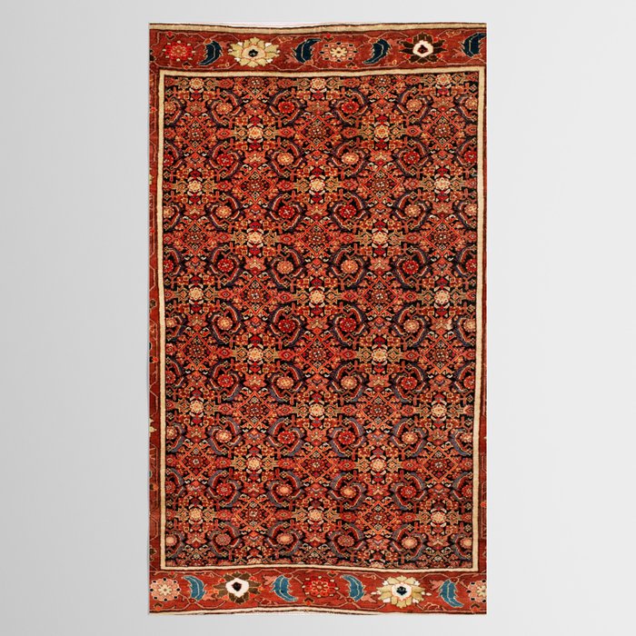 Malayer  Antique West Persian Rug Print Tablecloth Gallery Image 2