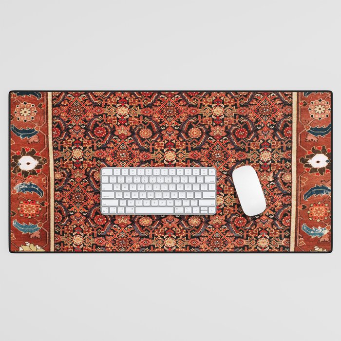 Malayer  Antique West Persian Rug Print Desk Mat Gallery Image 1