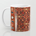 Malayer  Antique West Persian Rug Print Coffee Mug Gallery Image 3