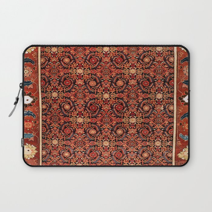 Malayer  Antique West Persian Rug Print Laptop Sleeve Gallery Image 1