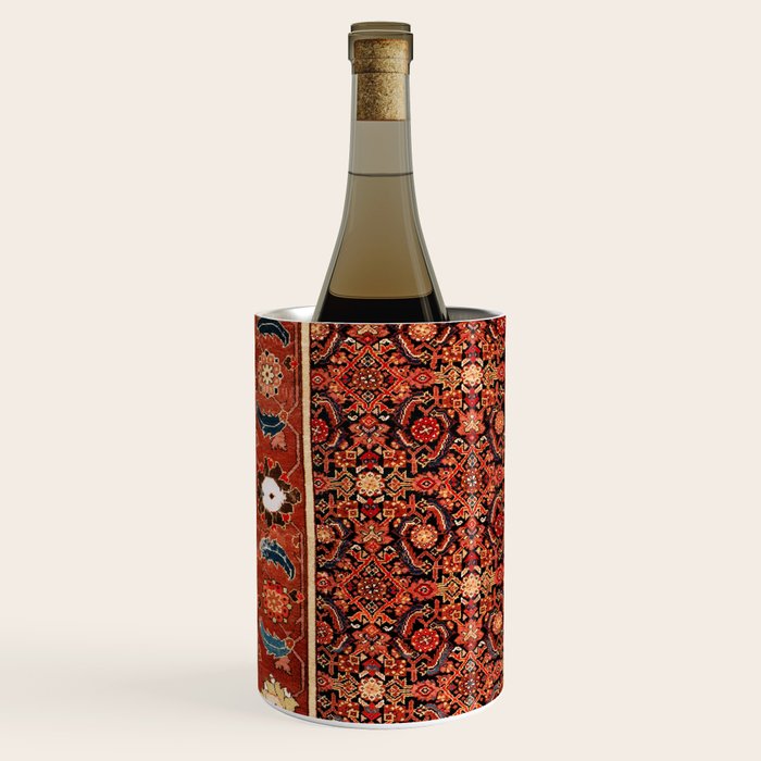 Malayer  Antique West Persian Rug Print Wine Chiller Gallery Image 2