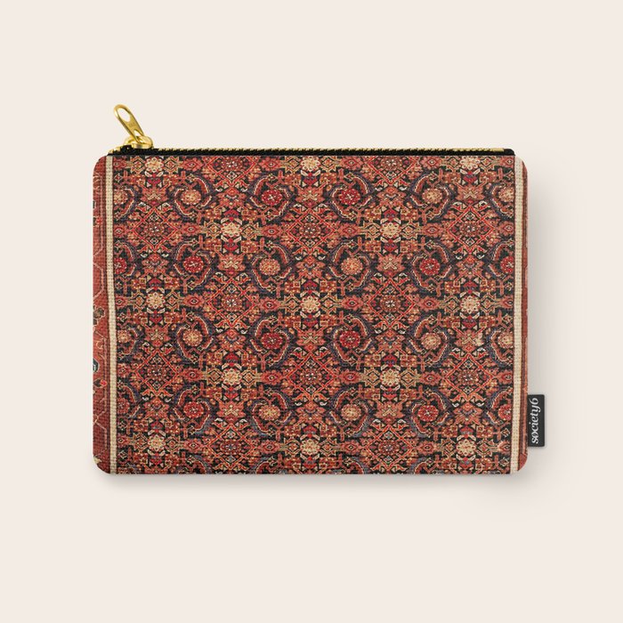 Malayer  Antique West Persian Rug Print Carry All Pouch Gallery Image 1