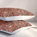Malayer  Antique West Persian Rug Print Pillow Sham Gallery Image 3
