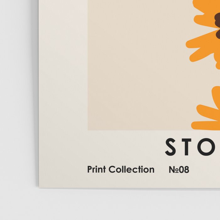 Flower Market, Stockholm, Pastel retro style Poster Gallery Image 3