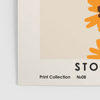 Flower Market, Stockholm, Pastel retro style Poster Gallery Image 3