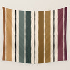Western Stripes XVI Earthy Desert Wall Tapestry Gallery Image 4