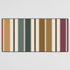 Western Stripes XVI Earthy Desert Desk Mat Gallery Image 3