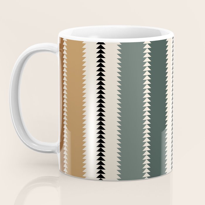 Western Stripes XVI Earthy Desert Coffee Mug Gallery Image 3