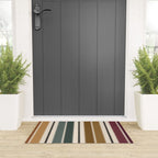 Western Stripes XVI Earthy Desert Welcome Mat Gallery Image 3