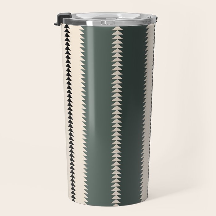 Western Stripes XVI Earthy Desert Travel Mug Gallery Image 3