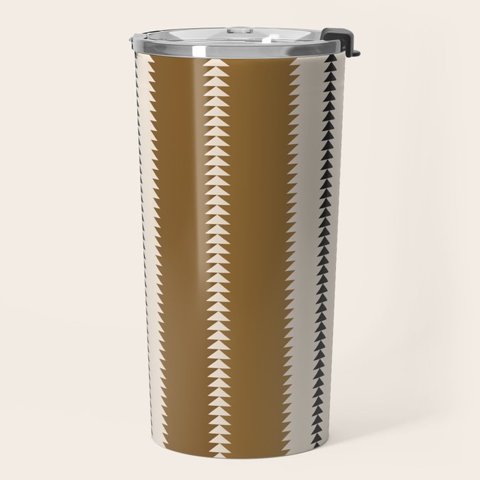 Western Stripes XVI Earthy Desert Travel Mug Gallery Image 2