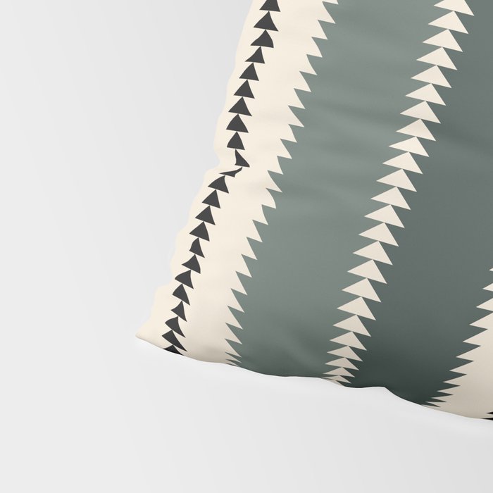 Western Stripes XVI Earthy Desert Pillow Sham Gallery Image 4