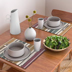 Western Stripes XVI Earthy Desert Placemat Gallery Image 2