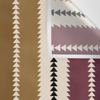 Western Stripes XVI Earthy Desert Wall Tapestry Gallery Image 3