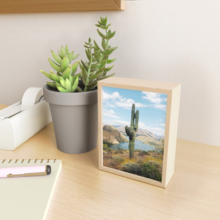 Arizona Saguaro Mini Art Print Gallery Image 2