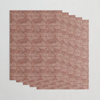 cadence triangles - rust Wrapping Paper Gallery Image 3