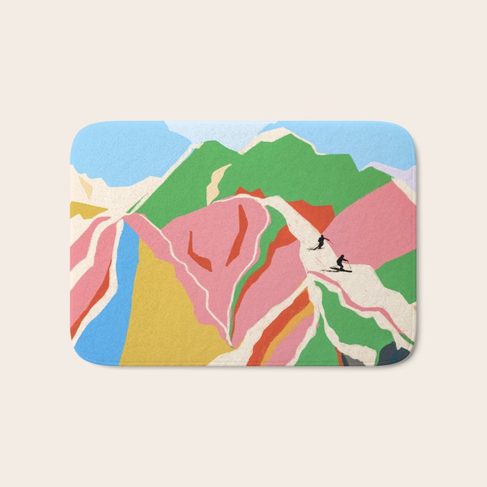Ski joy Bath Mat Gallery Image 1