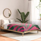 Abstract Art Tropical Garden 5 Comforter Gallery Image 2