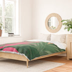 Abstract Art Tropical Garden 5 Duvet Cover Gallery Image 2
