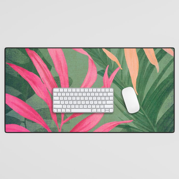 Abstract Art Tropical Garden 5 Desk Mat Gallery Image 1