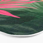 Abstract Art Tropical Garden 5 Bath Mat Gallery Image 3