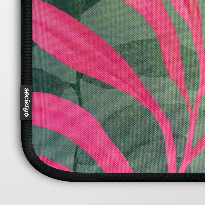 Abstract Art Tropical Garden 5 Laptop Sleeve Gallery Image 3