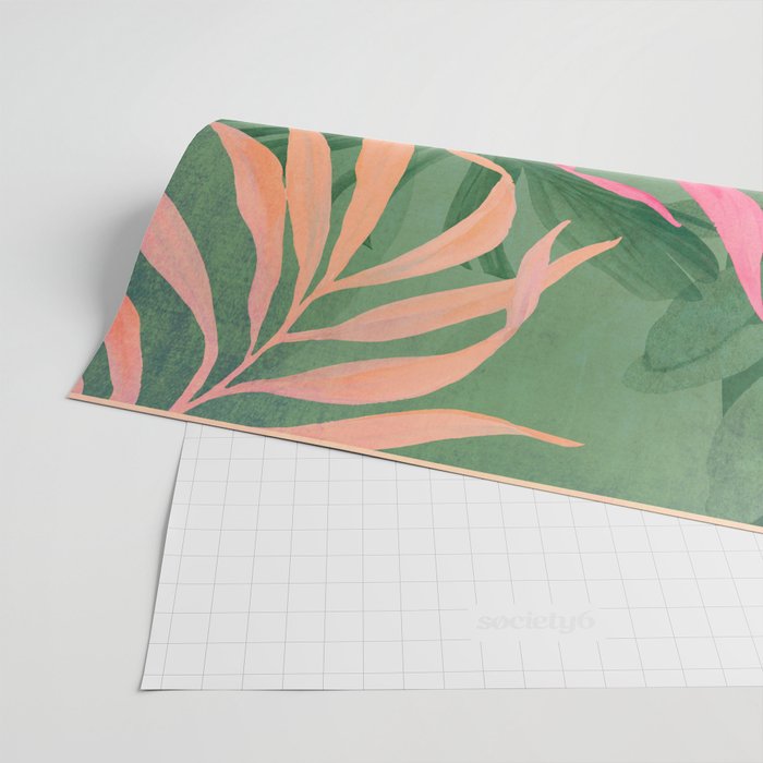 Abstract Art Tropical Garden 5 Wrapping Paper Gallery Image 2