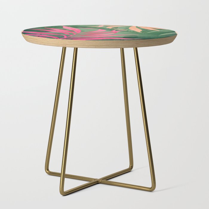 Abstract Art Tropical Garden 5 Side Table Gallery Image 1