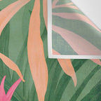 Abstract Art Tropical Garden 5 Wall Tapestry Gallery Image 3