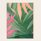 Abstract Art Tropical Garden 5 Notebook Gallery Image 4