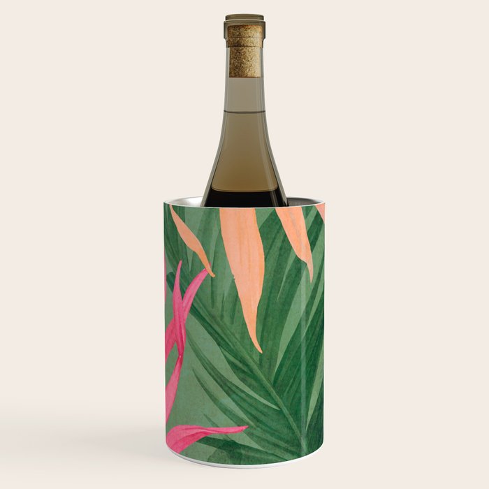 Abstract Art Tropical Garden 5 Wine Chiller Gallery Image 3