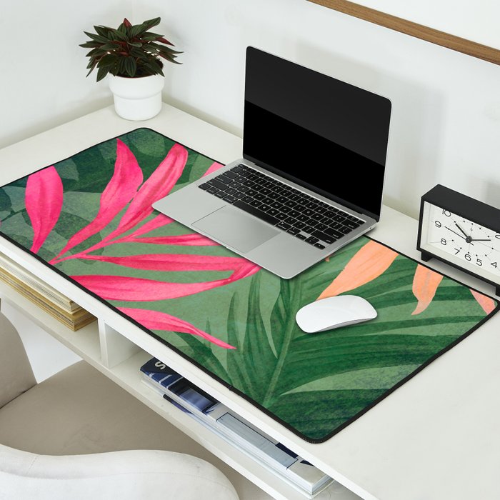 Abstract Art Tropical Garden 5 Desk Mat Gallery Image 2