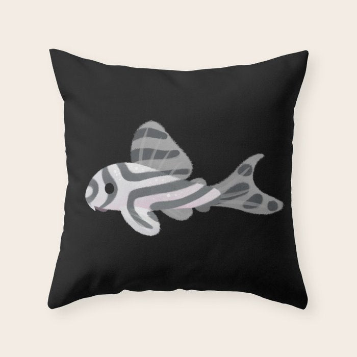 Pleco! Throw Pillow Gallery Image 6