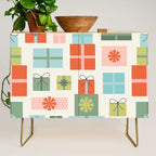Retro Christmas Presents Credenza Gallery Image 1