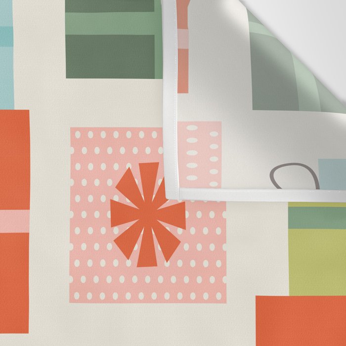 Retro Christmas Presents Wall Tapestry Gallery Image 3