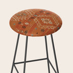 Heritage Traditional Moroccann Rug Design Stool Gallery Image 2