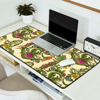 Botanical French Bulldog Desk Mat Gallery Image 2