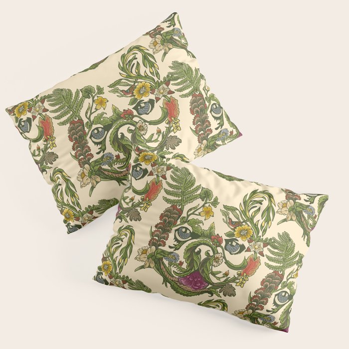 Botanical French Bulldog Pillow Sham Gallery Image 3
